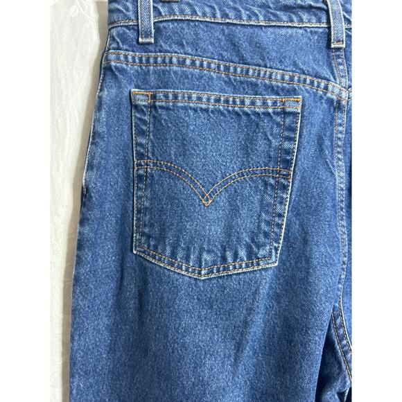 VTG Levis Jeans 512 15 Jr M Slim Fit Straight Leg 1998 Medium Wash Blue Denim - Picture 11 of 15